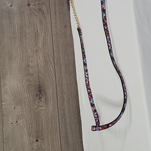 Betsey Johnson Multi-Color Bow PVC Crossbody Shoulder Bag - Picture 5 of 13